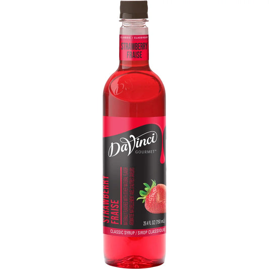 DaVinci Classic Syrup, Strawberry, 25.4 oz