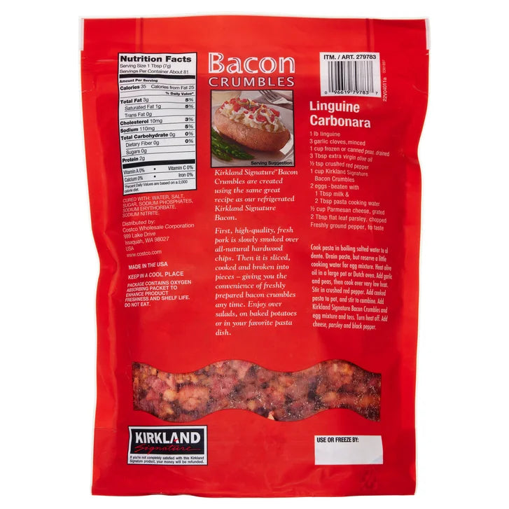 Kirkland Signature, Bacon Crumbles, 20 oz
