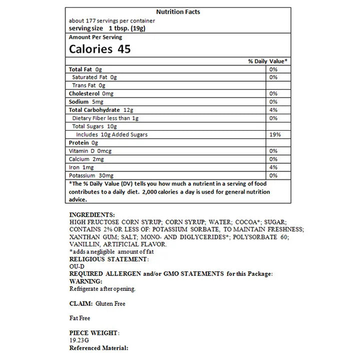 Hershey's Syrup, Chocolate, 120 oz