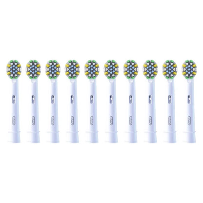 Oral-B Floss Action Replacement Electric Toothbrush Heads, 10-count