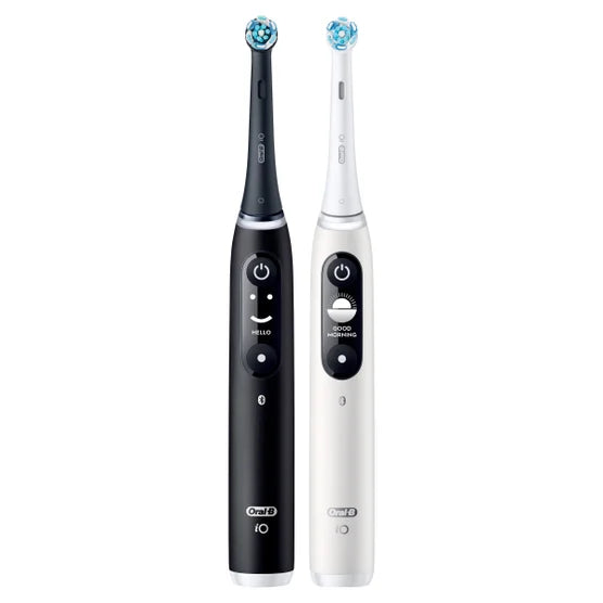 Oral-B iO Series 6 Ultimate Clean Rechargeable Electric Toothbrush, 2-pack
