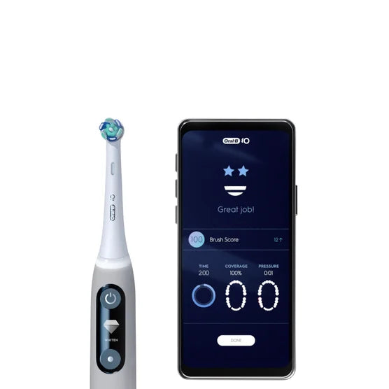 Oral-B iO Series 6 Ultimate Clean Rechargeable Electric Toothbrush, 2-pack
