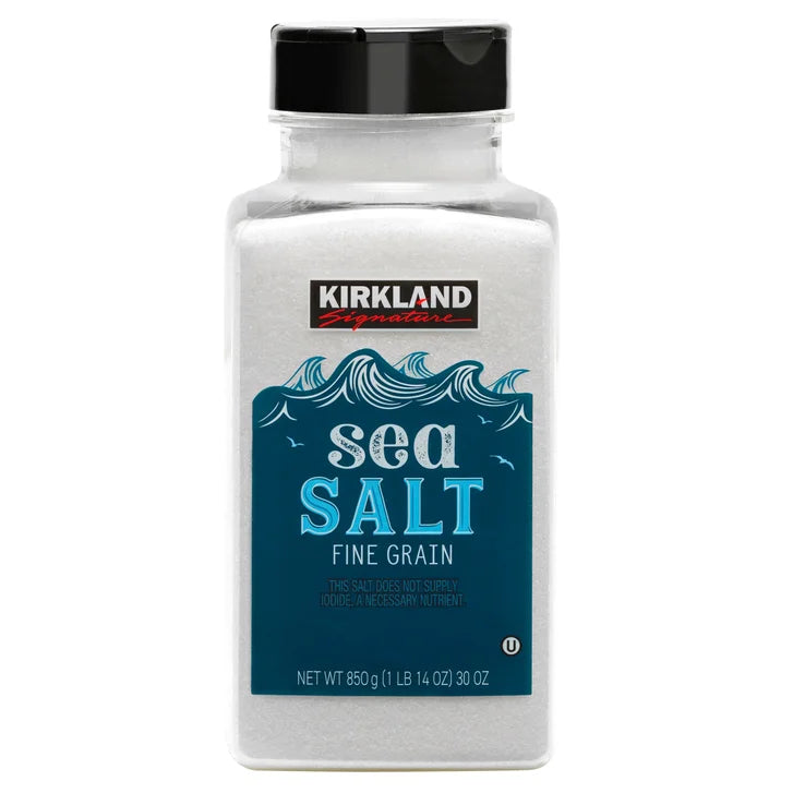 Kirkland Signature, Pure Sea Salt, 30 oz