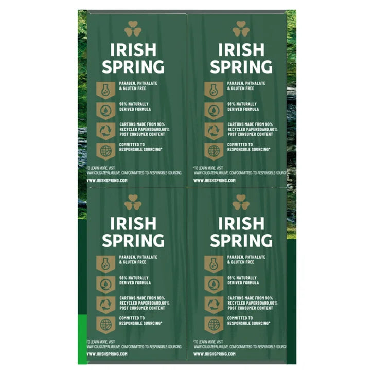 Irish Spring Bar Soap, 4.5 oz, 20-count