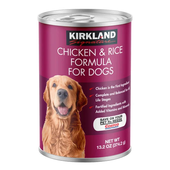 Kirkland Signature Canned Dog Food, 13.2 oz, 24-count