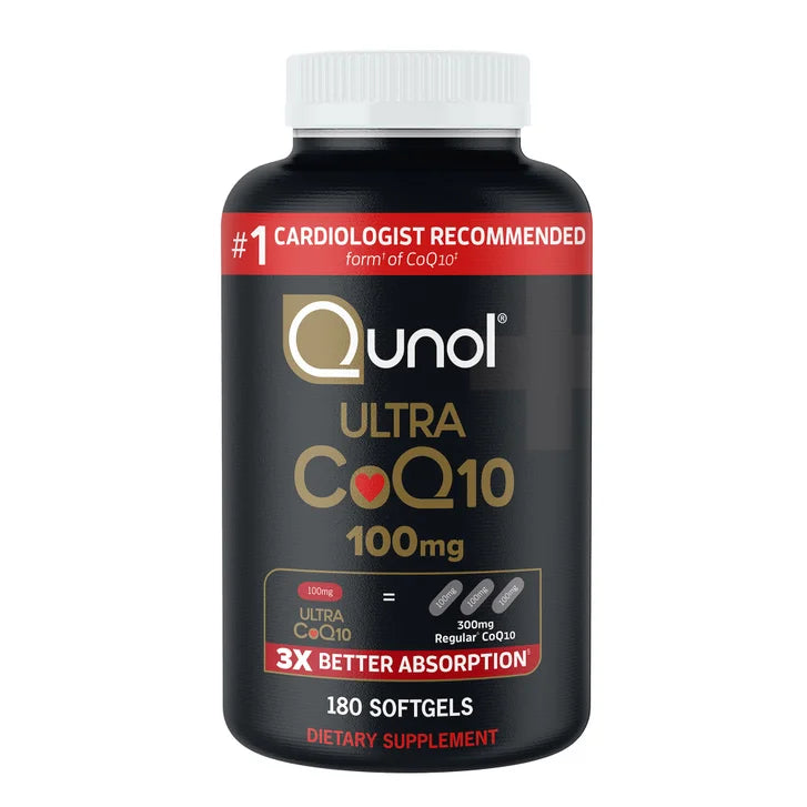 Qunol Ultra CoQ10 100 mg., 180 Softgels