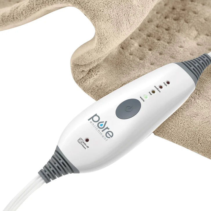 PureRelief Ultra-Wide Microplush Heating Pad