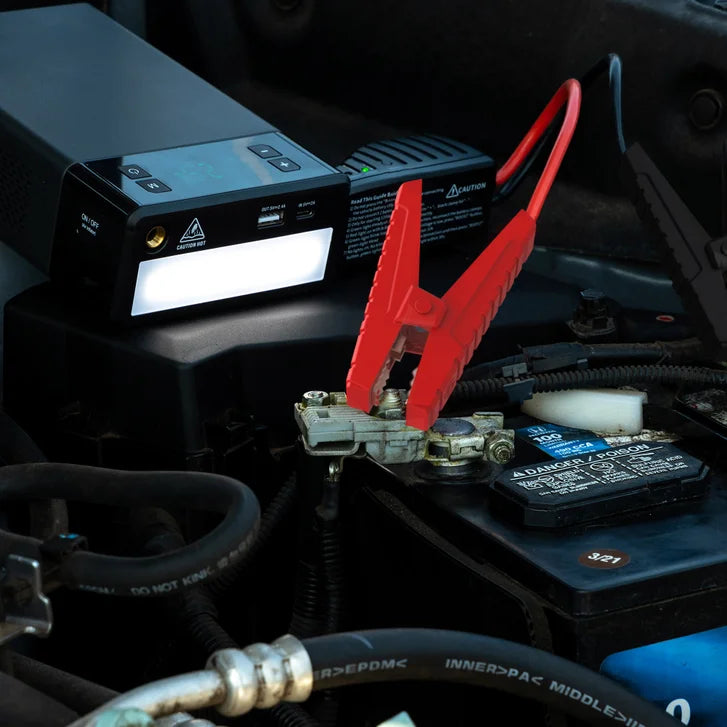 UltraPro Elite 1200A Portable Jump Starter and Air Pump, Emergency LED