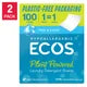 ECOS Laundry Detergent Sheets Free & Clear, 200 Loads, 200 Sheets