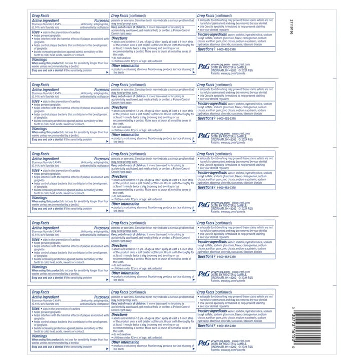 Crest Pro Health Advanced Toothpaste, 5.9 oz, 5-pack