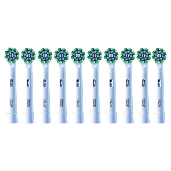 Oral-B Cross Action Replacement Electric Toothbrush Heads, 10-count