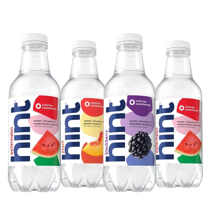 Hint Flavored Water, Variety Pack, 16 fl oz, 21-count