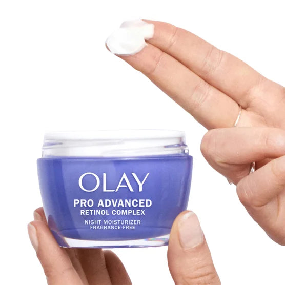 Olay Pro Advanced Retinol Complex Night Moisturizer, 1.7 oz, 2-pack