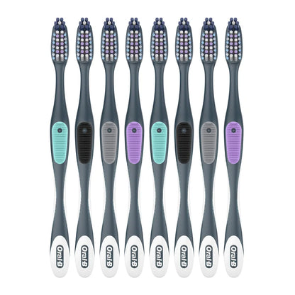 Oral-B CrossAction Advanced Soft Bristle Toothbrush, 8-pack