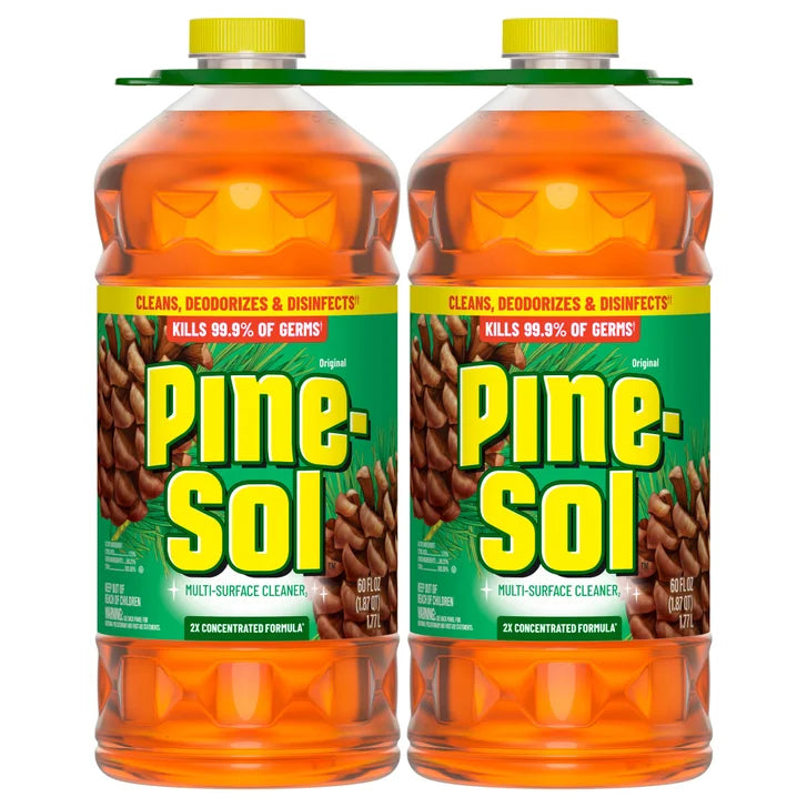 Pine-Sol Multi-Surface Cleaner, 60 fl oz, 2-count