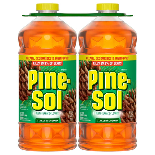 Pine-Sol Multi-Surface Cleaner, 60 fl oz, 2-count