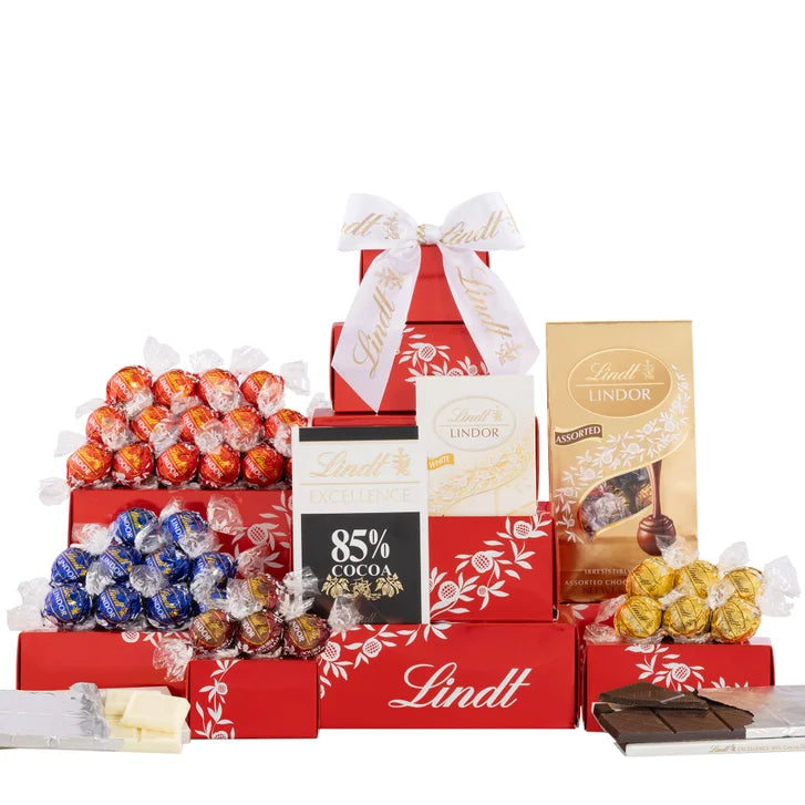 Lindt Chocolate Golden Tower