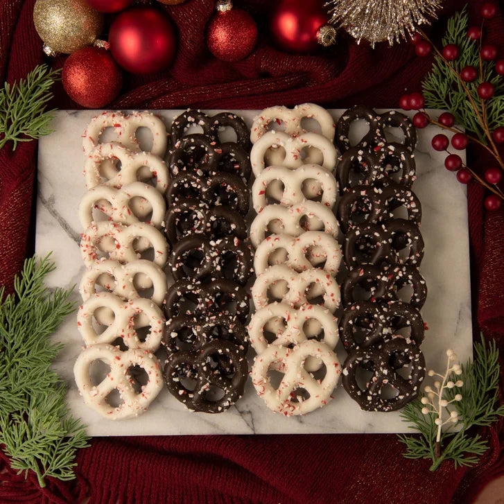 Sweet Penny, Holiday Peppermint Pretzel Assortment, 30-count