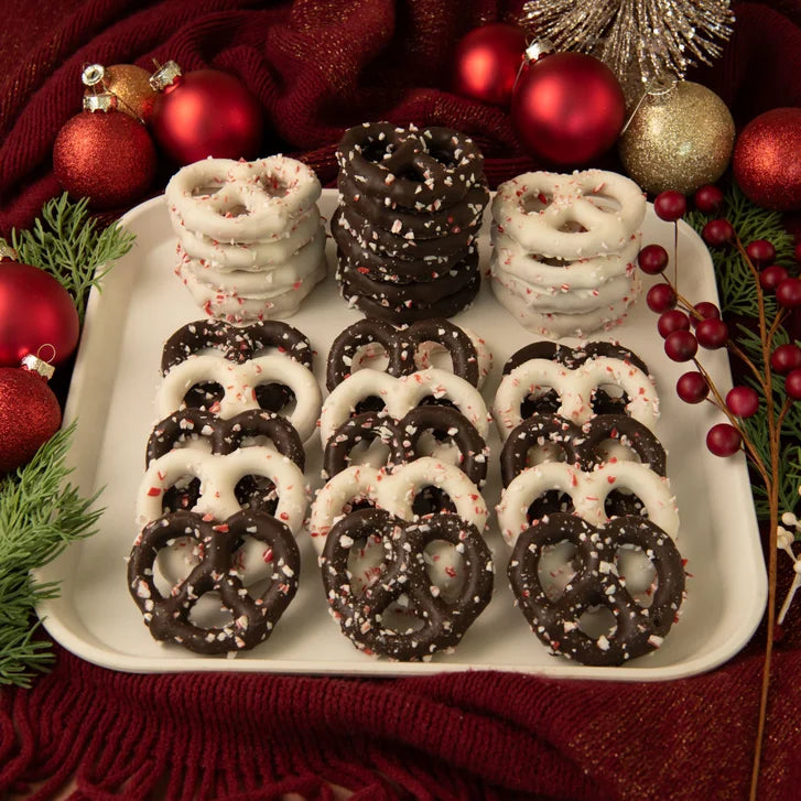 Sweet Penny, Holiday Peppermint Pretzel Assortment, 30-count