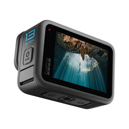 GoPro HERO13 Black Action Camera Bundle with Additional Enduro Battery, 128GB microSD Card and Carrying Case