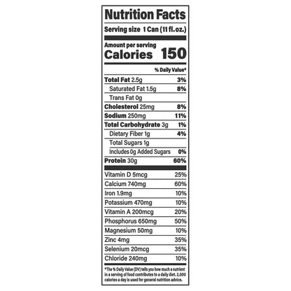 Nurri 30g Protein Shake, Chocolate, 11 fl oz, 12-pack