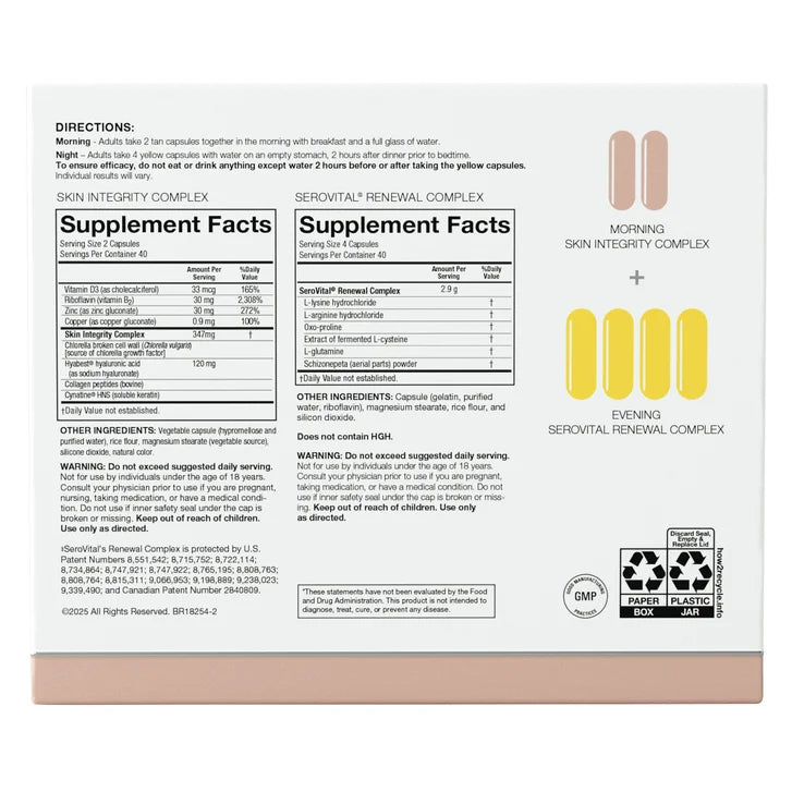 SeroVital Skin Revive, 240-count