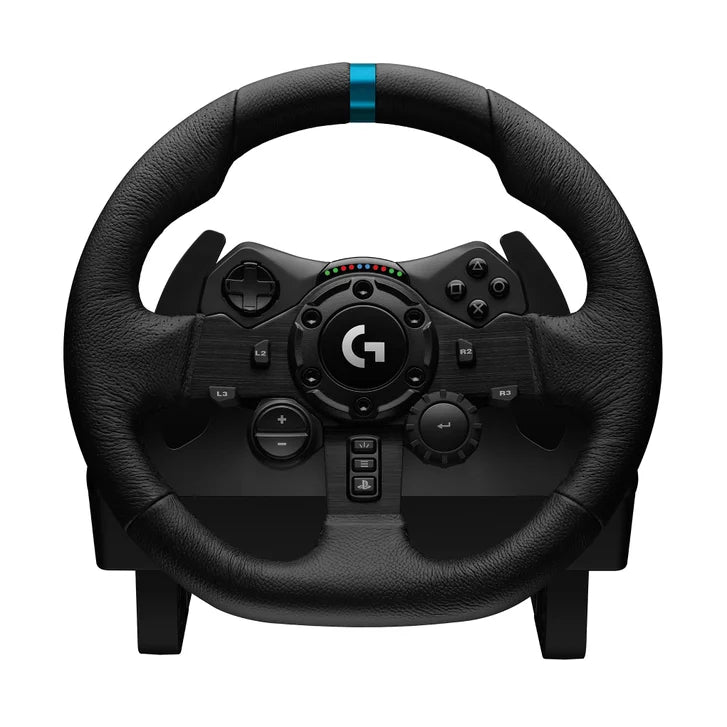 Logitech G Driving Force Racing Simulator Bundle with G923 TrueForce Feedback Steering Wheel, Pedals & Shifter - Playstation 5