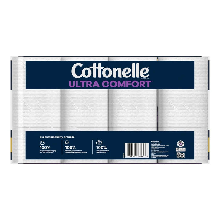 Cottonelle Ultra Comfort Bath Tissue, 2-ply, 269 Sheets, 36 Rolls
