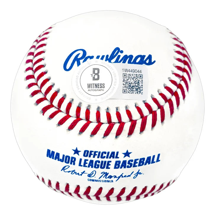 Ken Griffey Jr. Autographed Official MLB Baseball Seattle Mariners "HOF 16" - Beckett Authenticated
