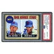 Nolan Ryan & Jerry Koosman Autographed 1968 Topps Rookie Reprint Card #177 New York Mets - PSA/DNA Authenticated
