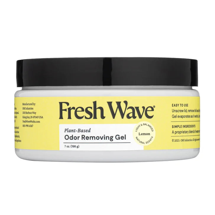 Fresh Wave Odor Removing Gel, Lemon, 7 oz, 6-count