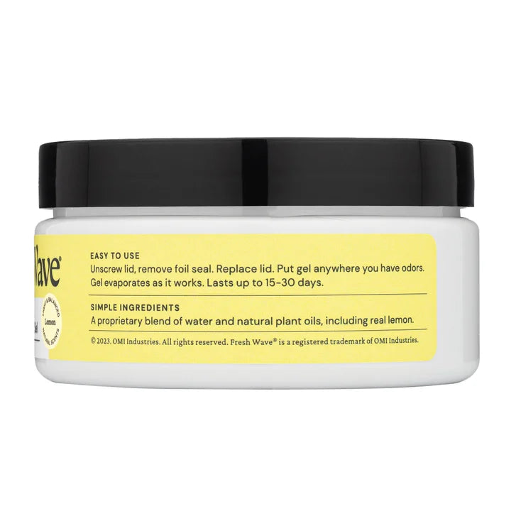 Fresh Wave Odor Removing Gel, Lemon, 7 oz, 6-count