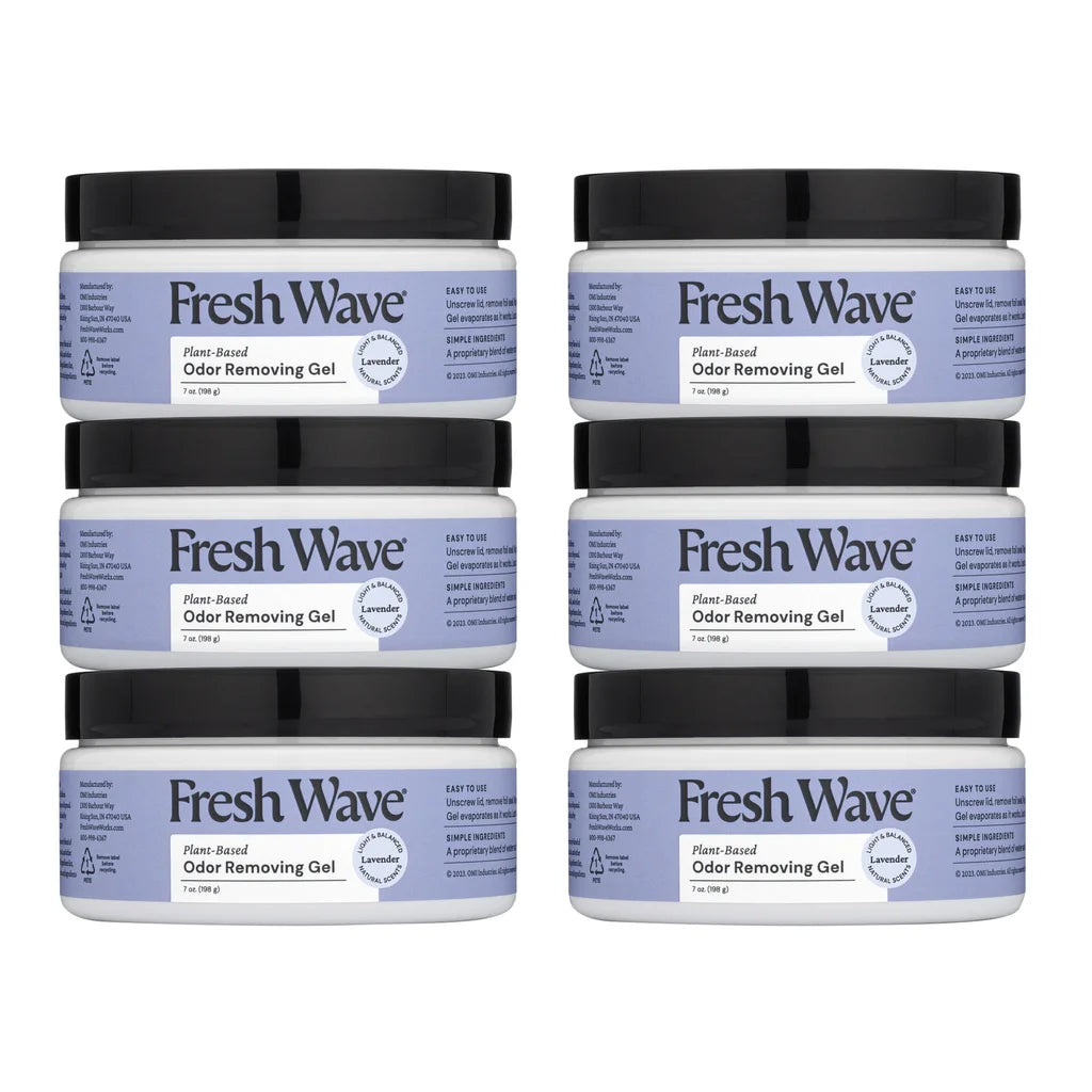 Fresh Wave Odor Removing Gel, Lavender, 7 oz, 6-count