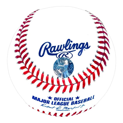 Ichiro Suzuki Autographed Official MLB Baseball Seattle Mariners Hall of Fame Logo Display Case IS Holo Authenticated