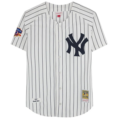Derek Jeter New York Yankees Autographed White Mitchell & Ness 1997 Authentic Jersey - Fanatics Authenticated