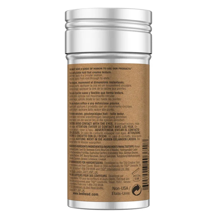 TIGI Bed Head Hair Wax Stick, 2.57 fl oz, 2-pack