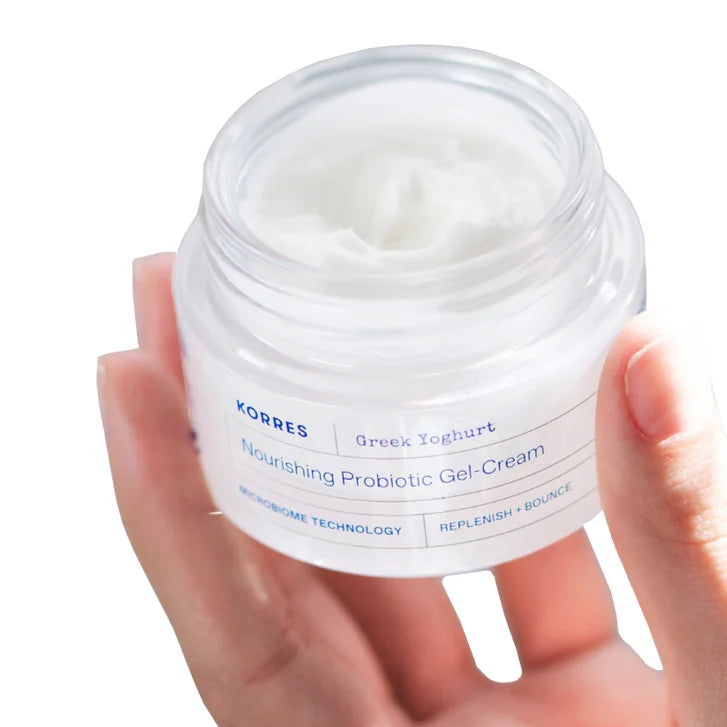 KORRES Greek Yoghurt Nourishing Probiotic Gel-Cream, 1.35 fl oz, 2-pack