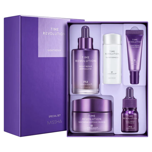 MISSHA Time Revolution Night Repair, 5-piece Set