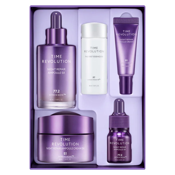 MISSHA Time Revolution Night Repair, 5-piece Set