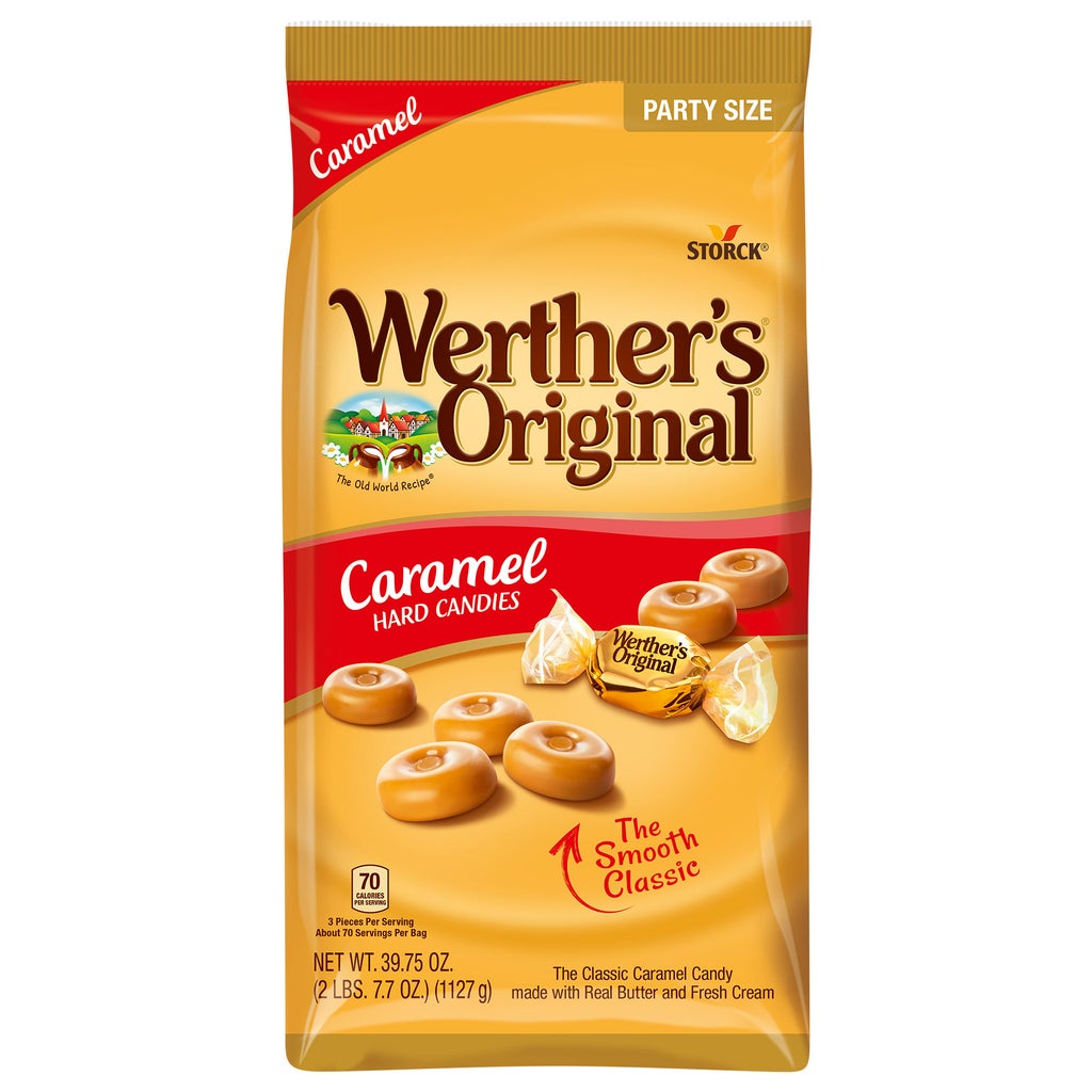 Werther's Original Hard Candy, Caramel, 39.75 oz