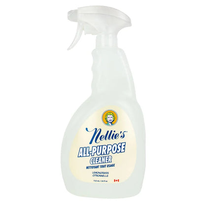 Nellie's All-Purpose Cleaner, Lemongrass, 24 fl oz, 4-count