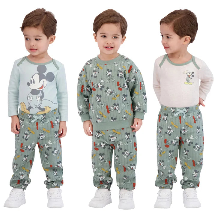 Character Baby 4-piece Ribbed Set