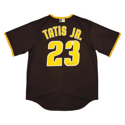 Fernando Tatis Jr. Autographed San Diego Padres Brown Nike Jersey - Beckett Authenticated