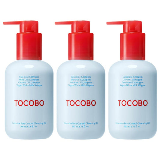 Tocobo Calamine Pore Control Cleansing Oil, 6.76 fl oz, 3-pack