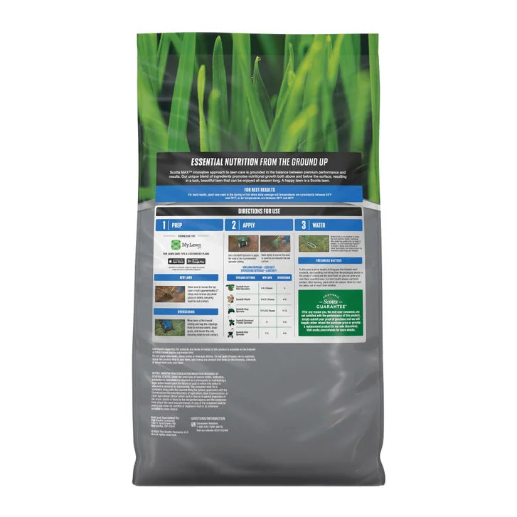 Scotts Max Grass Seed Sun and Shade Mix, 12 lbs.