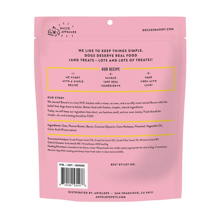 Bocce's Bakery Bac'N Nutty Biscuit 2 lbs, 2-pack