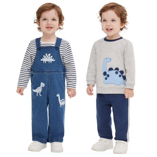 Little Me Baby 4-piece Coverall Set