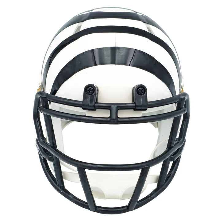 Ja'Marr Chase Cincinnati Bengals Autographed 2022 Alternate White Mini Speed Helmet - Beckett Authenticated