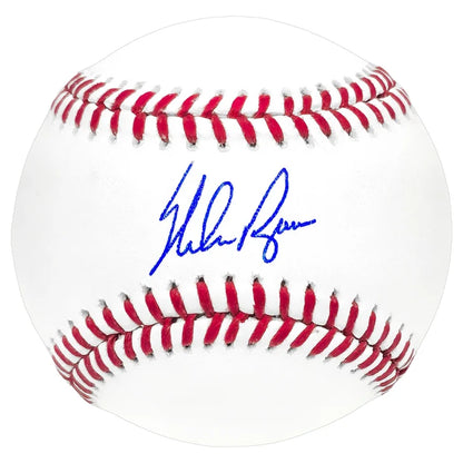 Nolan Ryan Texas Rangers Autographed Official MLB Baseball with Display Case - Beckett Authenticated
