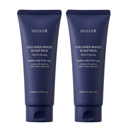 treecell Collagen Boost Scalp Pack, 6.76 fl oz, 2-pack